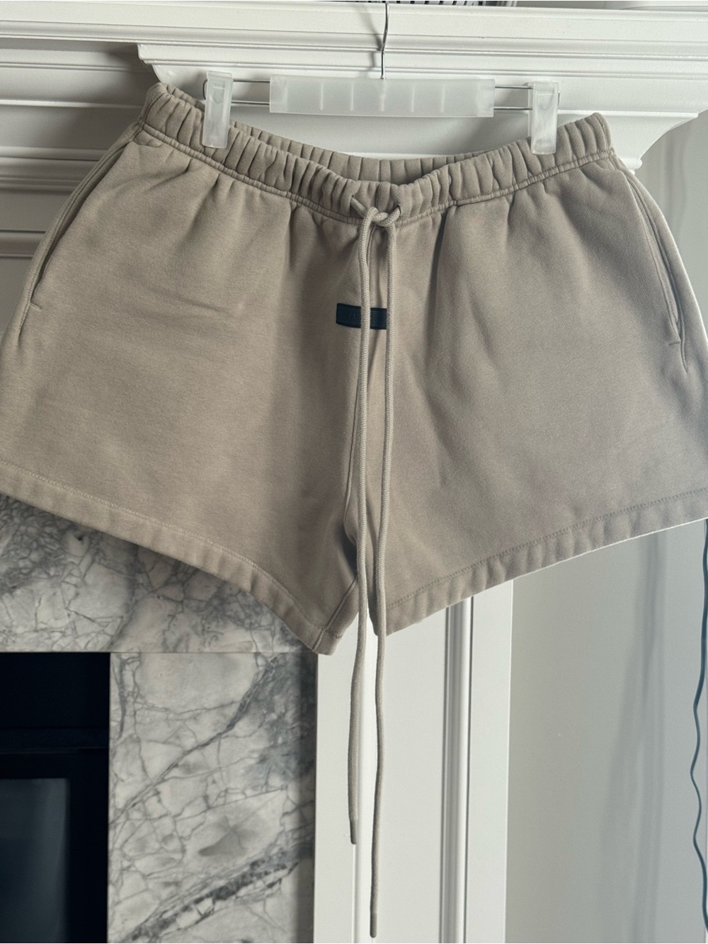 Fear of God Men's Drawstring Shorts - Light Stone